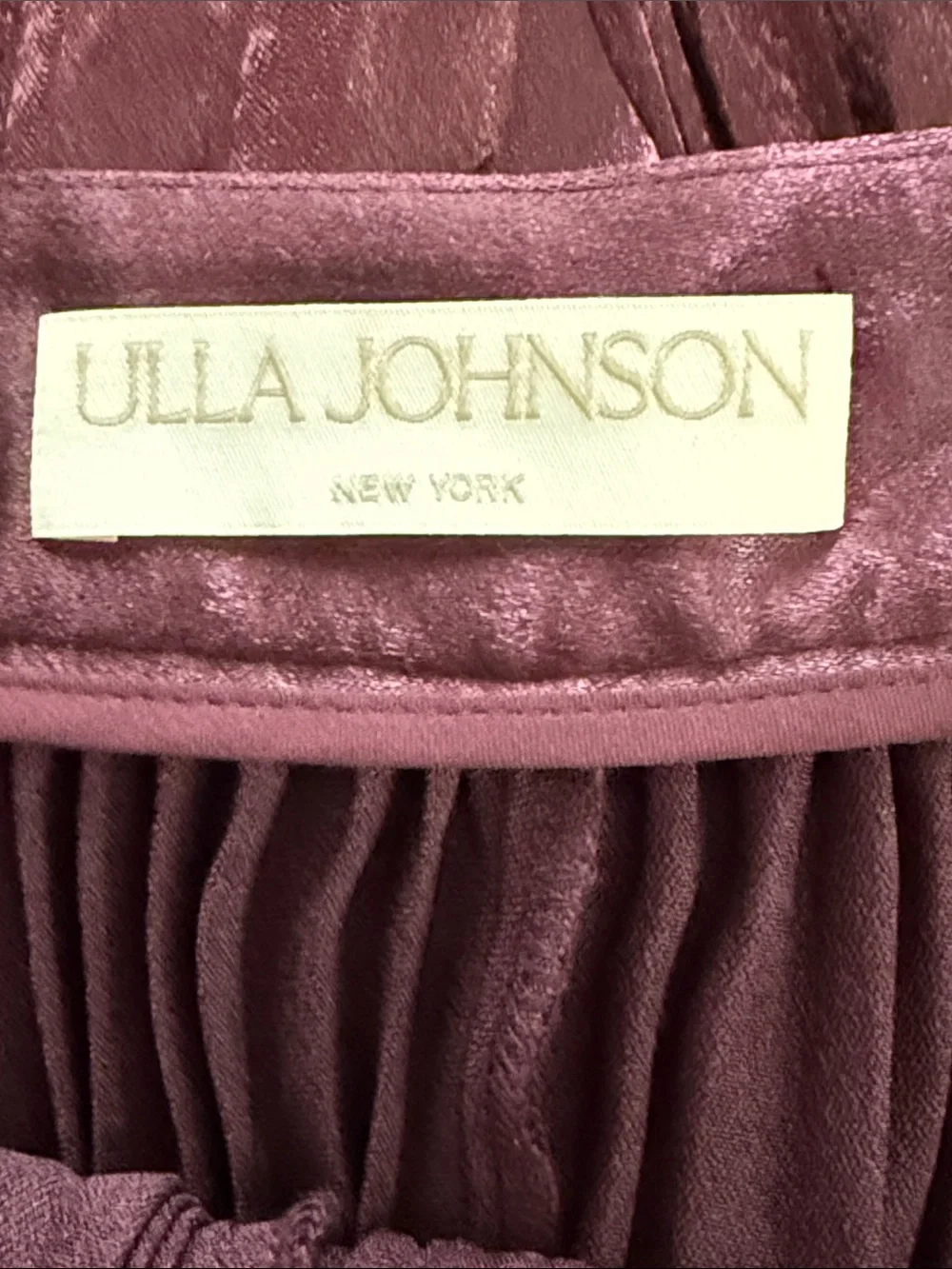 Ulla Johnson Rami Pleated Maxi Skirt